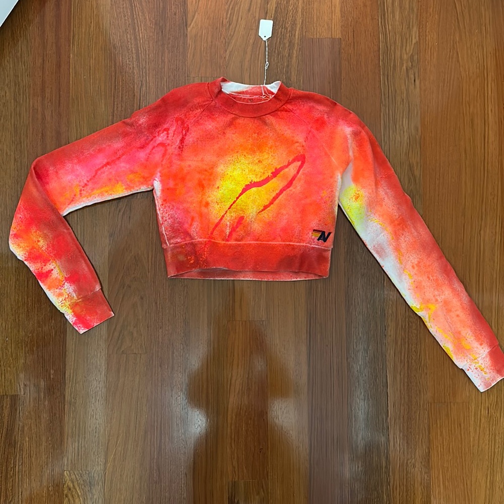 Aviator nation crop top limited edition sweater